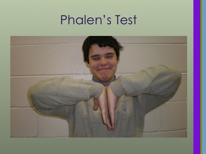 Phalen's Test